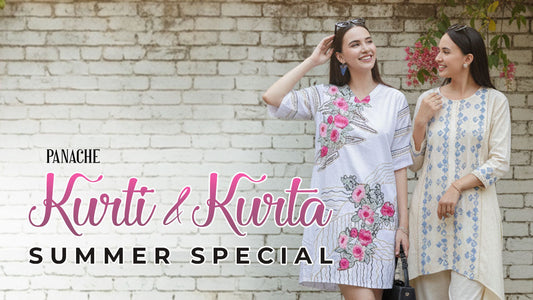 two girls in Kurti-kurta set enjoying summer outfits 