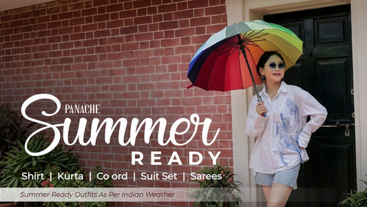 a women in white shirt with umbrella in outdoor summer weather